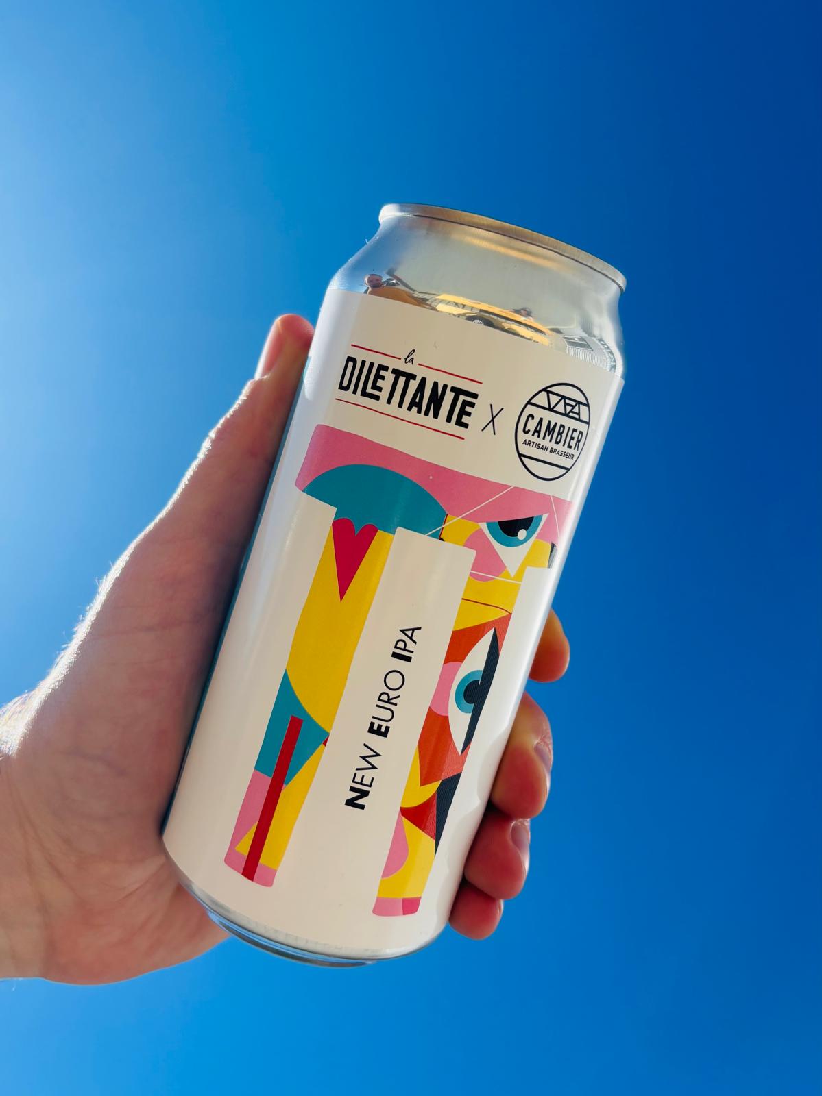 New Euro IPA x La Dilettante 6,5% - 44cl